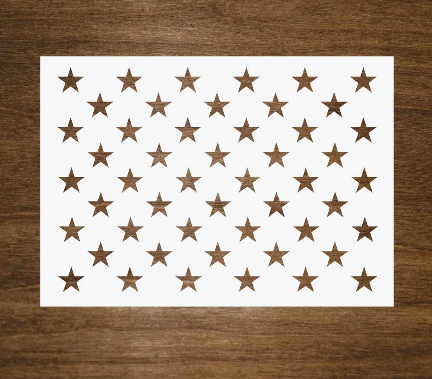 American Flag Vinyl Star Union Stencil Negative Vinyl Application | DIY Wood Flag Stars | Outdoor Stars for American Flag Vinyl | Union Flag Vinyl (Copy)