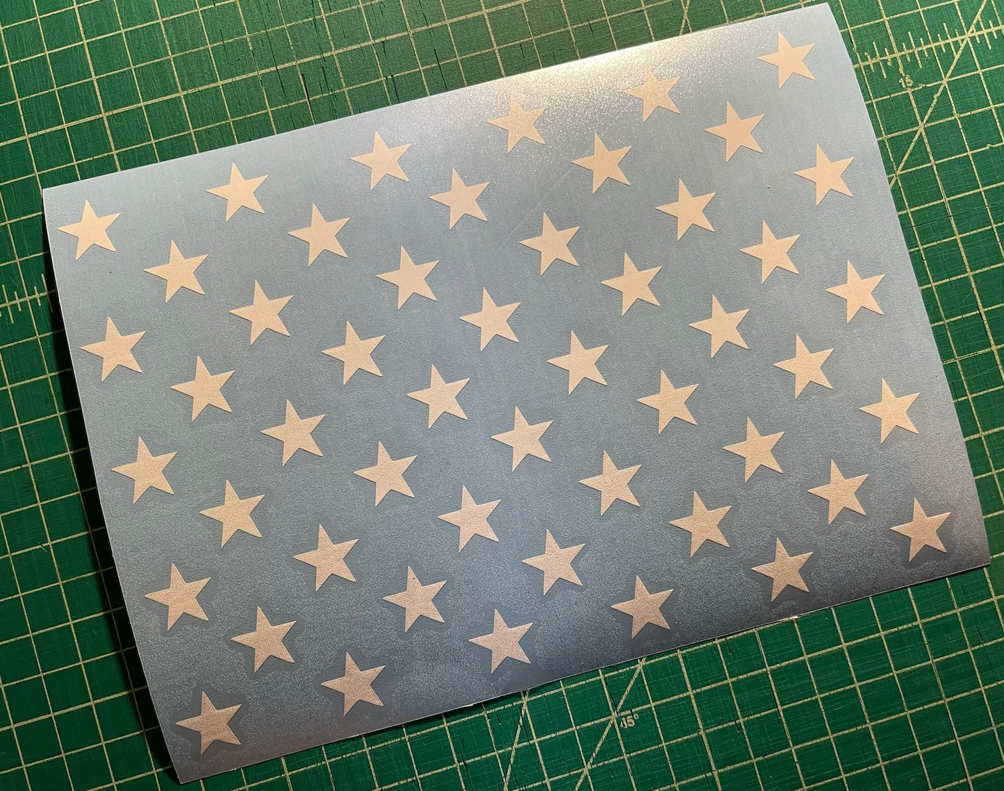 American Flag Vinyl Star Union Stencil Vinyl Application | DIY Wood Flag Stars | Outdoor Stars for American Flag Vinyl | Union Flag Vinyl