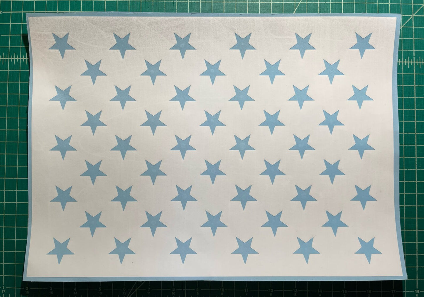 American Flag Vinyl Star Union Stencil Negative Vinyl Application | DIY Wood Flag Stars | Outdoor Stars for American Flag Vinyl | Union Flag Vinyl (Copy)