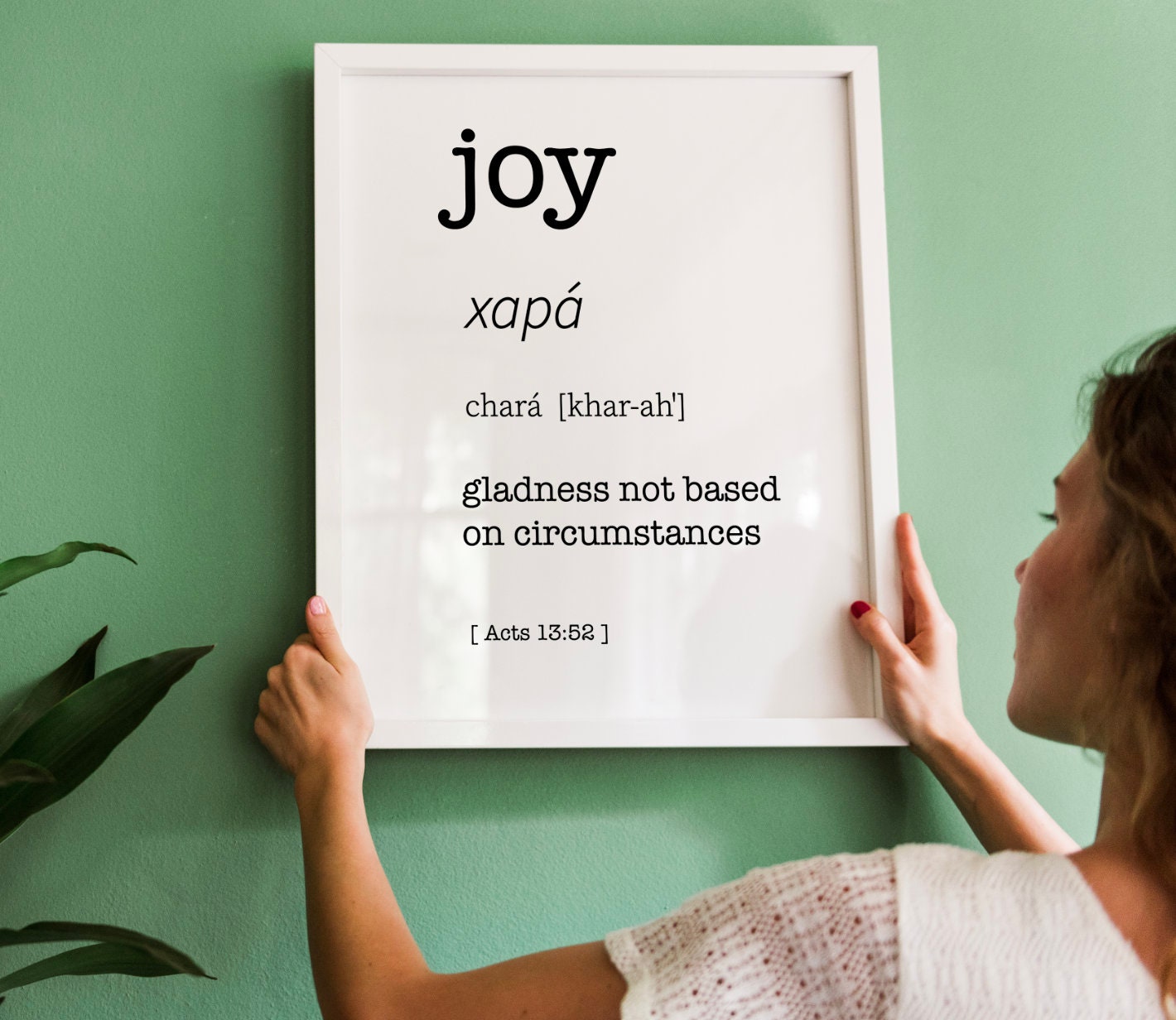 Joy Print Download - Definition Print - Fruit of the Spirit - Fruits of the Spirit - Bible Verse Print - Galatians 5 - Bible Verse Art