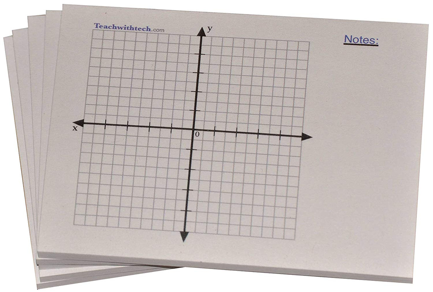 Sticky Note Mini Graph Pads With Note Section 4 IN x 3 IN