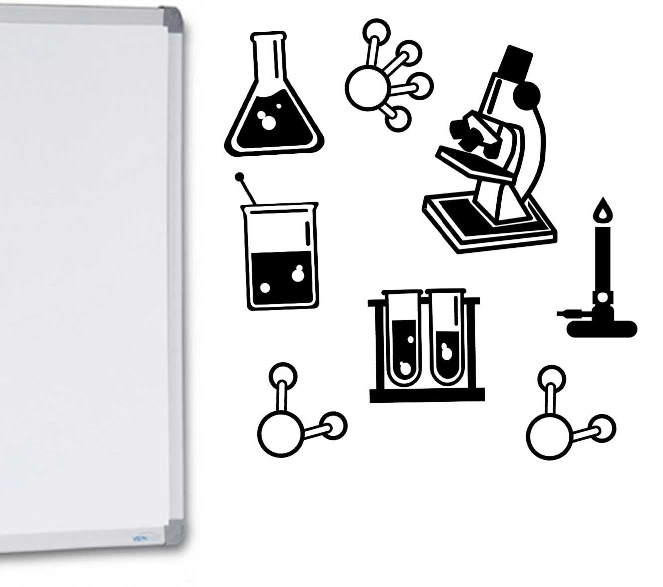 Science Bundle Vinyl Wall Decal Classroom or Bedroom