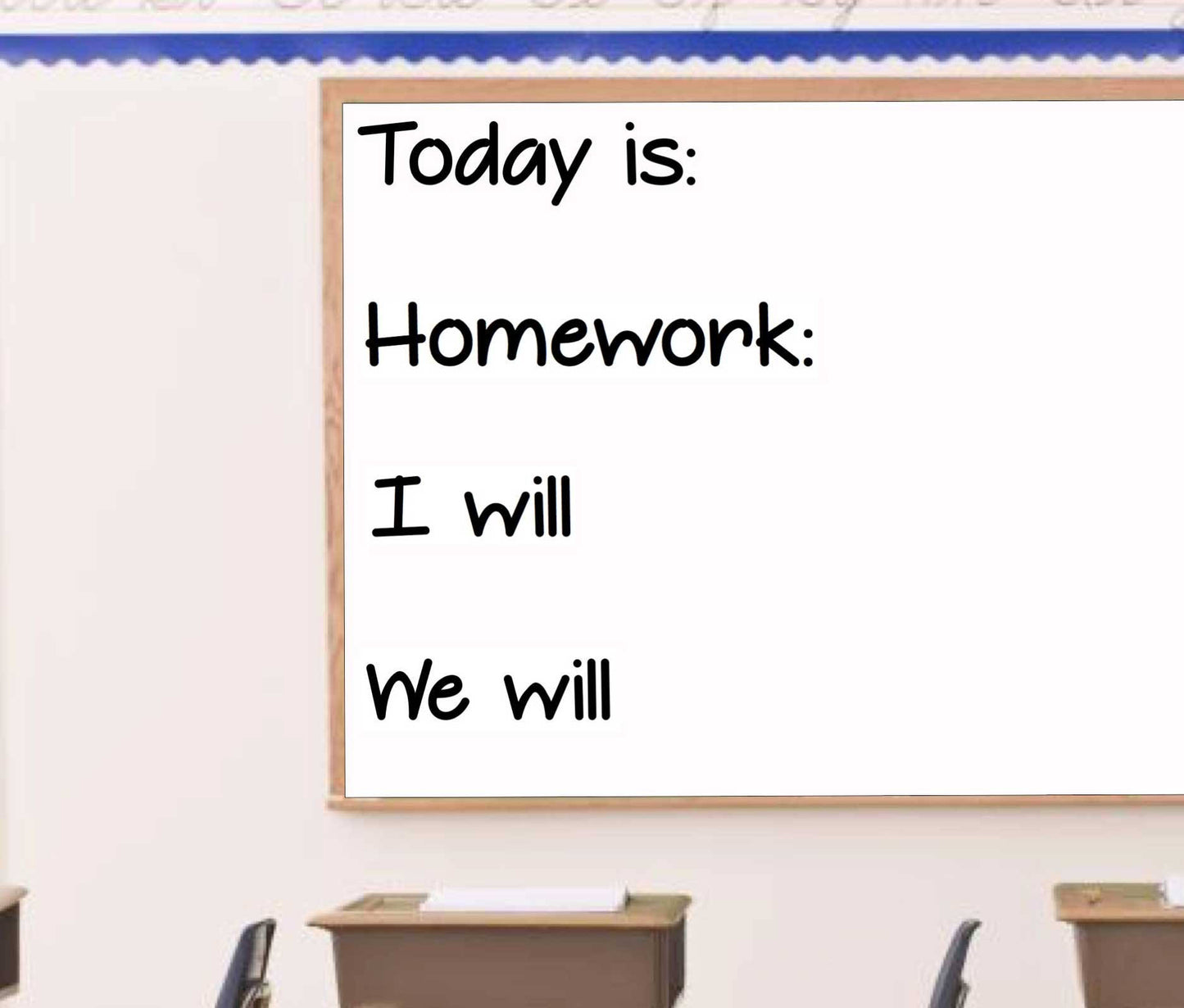 Today is I can We will bundle Vinyl Decal Classroom Decal Teacher