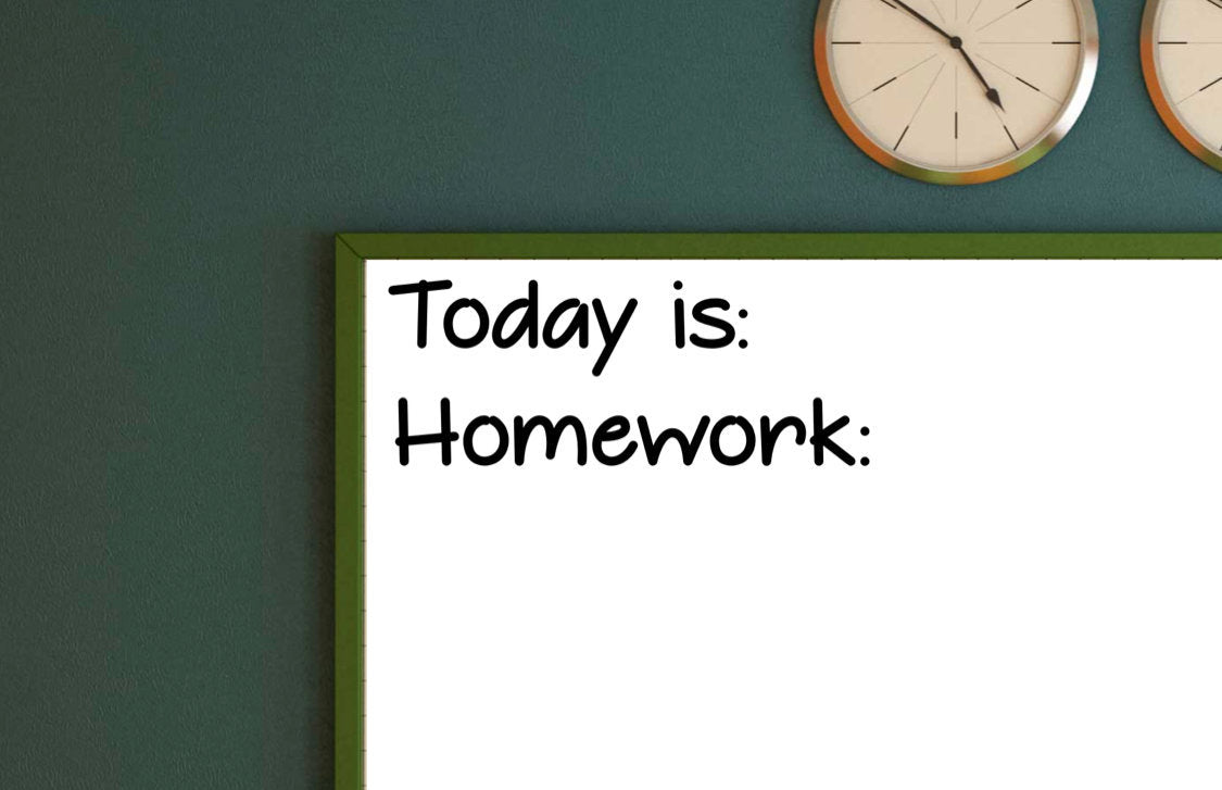 Today is and Homework bundle Vinyl Decal Classroom Decal Teacher