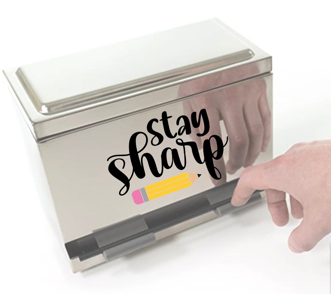 Stay Sharp SVG PNG JPEG for Pencil Dispenser Multi - Color Decorate Pencil Dispenser using Digital File Pencil Dispenser Decoration Decor