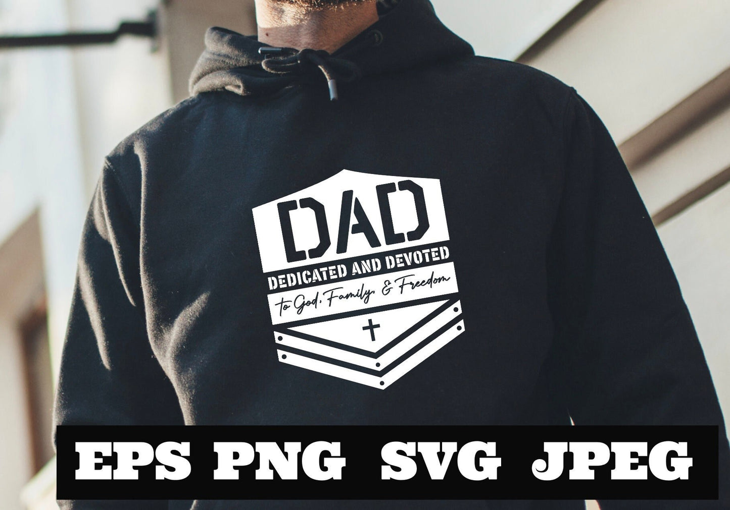 DAD dedicated and devoted SVG PNG eps, Dad svg, Freedom Father’s Day svg Dad Quote svg Best Dad Ever Svg Daddy Svg Cricut Silhouette