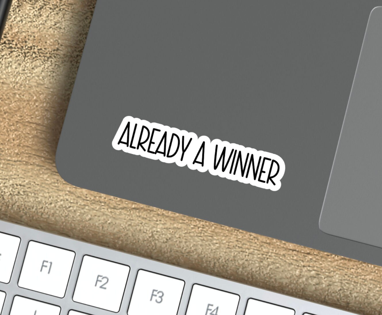 Already a winner Encouragement sticker, Teacher Sticker Parent Kids teacher Laptop Sticker daily encouragement affirmation sticker