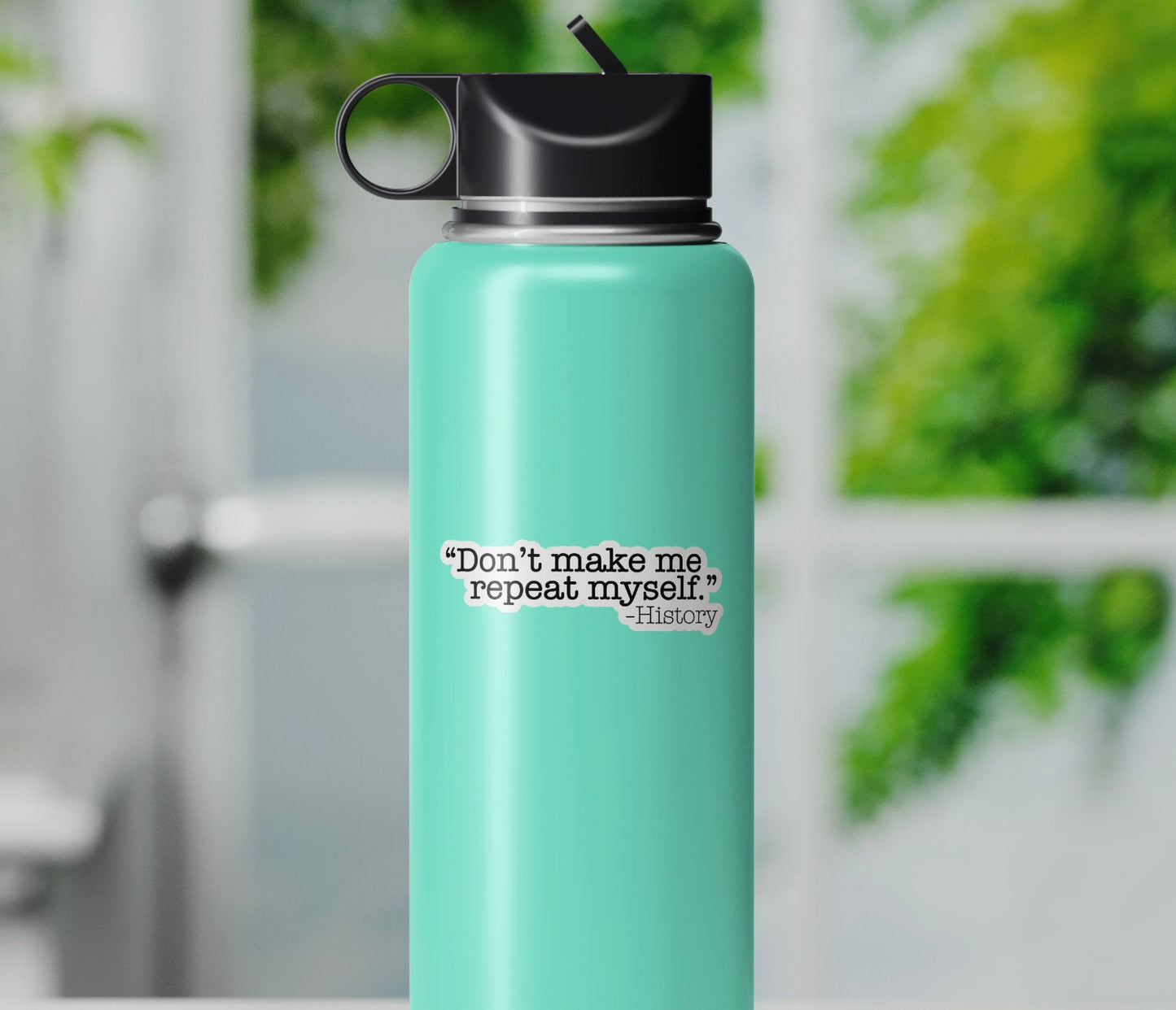 Don't make me repeat myself history sticker, Teacher Sticker funny teacher Laptop Sticker Teacher history Sticker Funny - History Gift