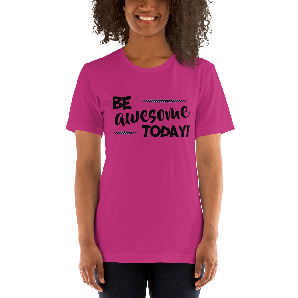 Be awesome Today! Short-Sleeve Teacher Tee