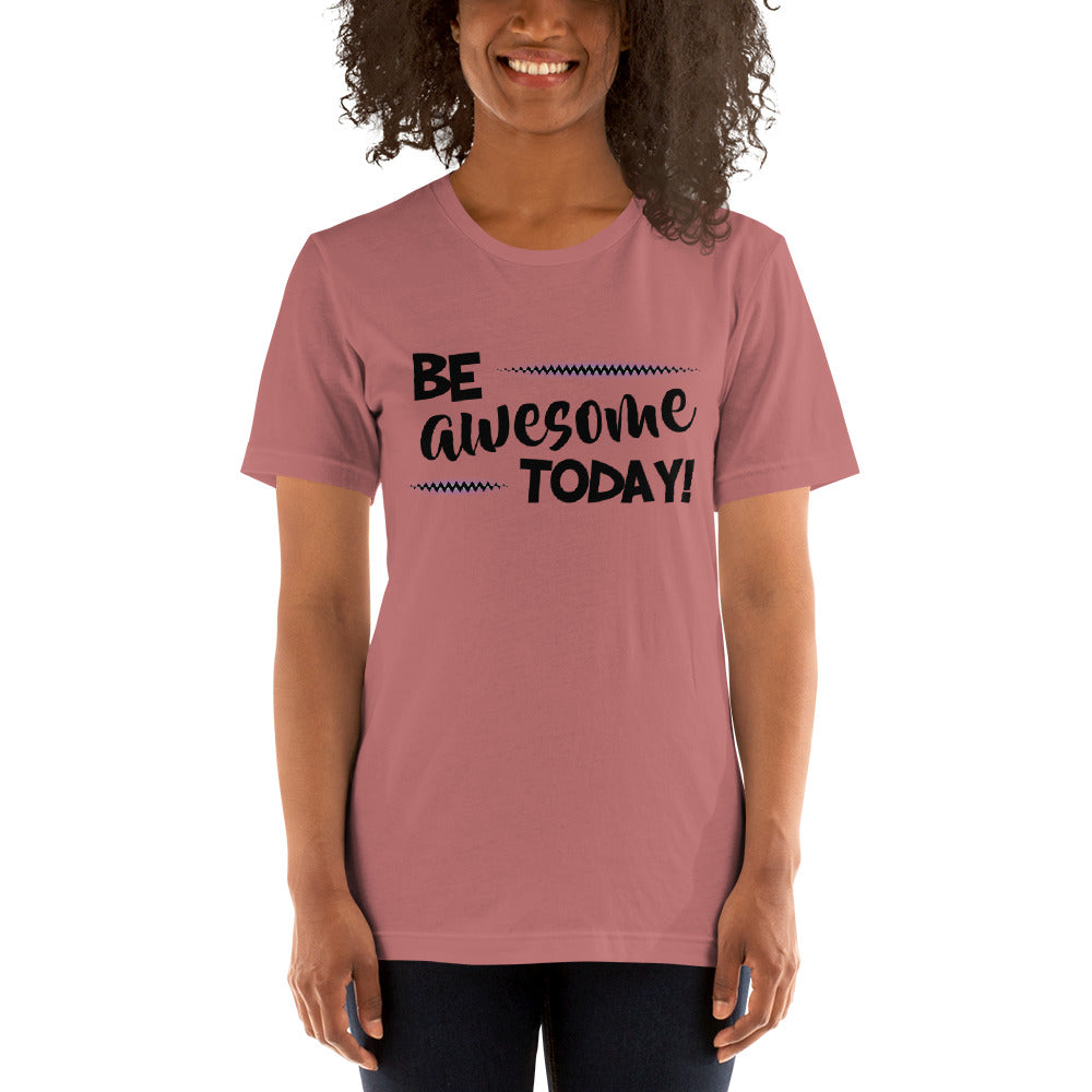 Be awesome Today! Short-Sleeve Teacher Tee