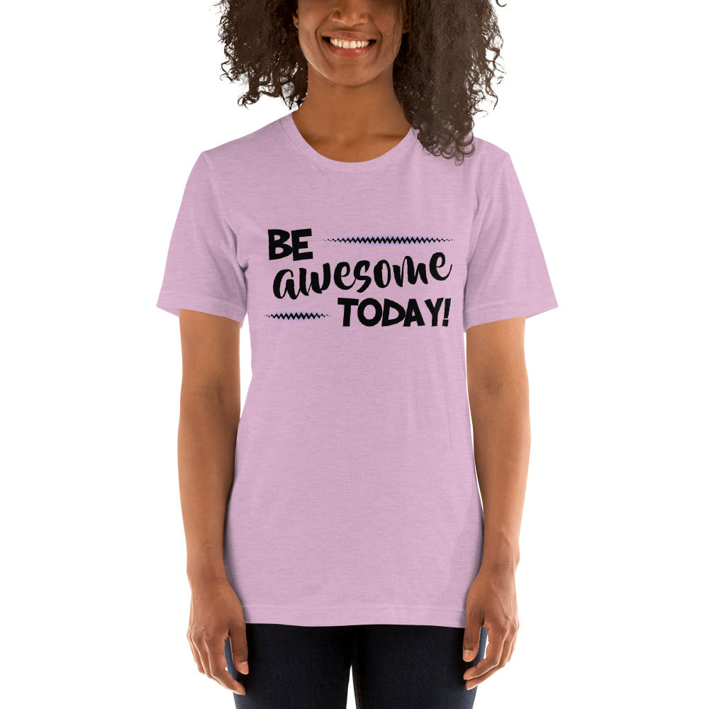 Be awesome Today! Short-Sleeve Teacher Tee