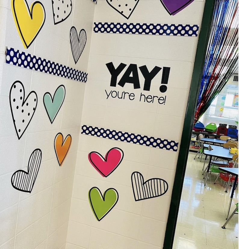 YAY You're Here decal additional view