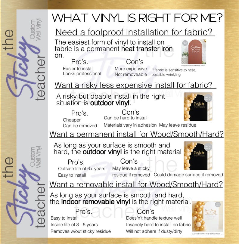 Iron on decal additional example
