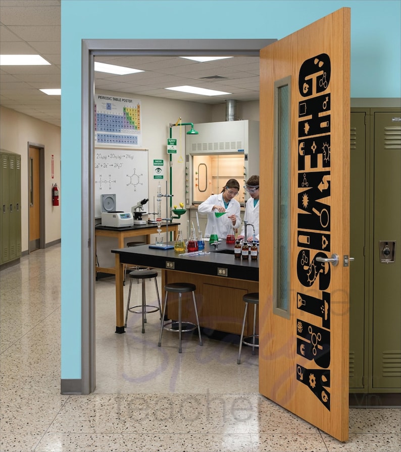 CHEMISTRY decal additional view