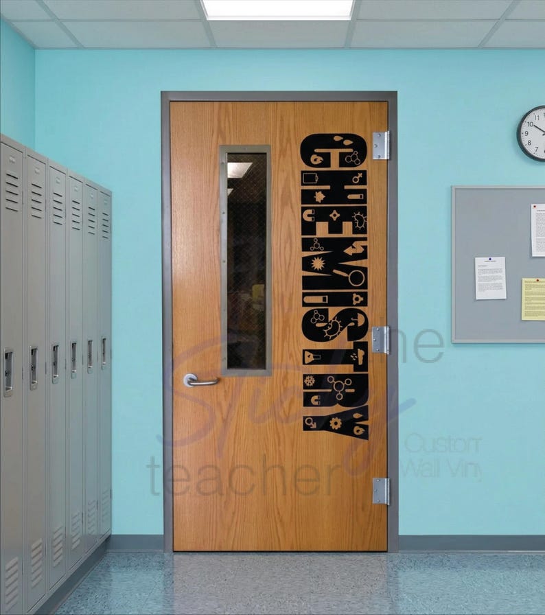 CHEMISTRY decal additional view