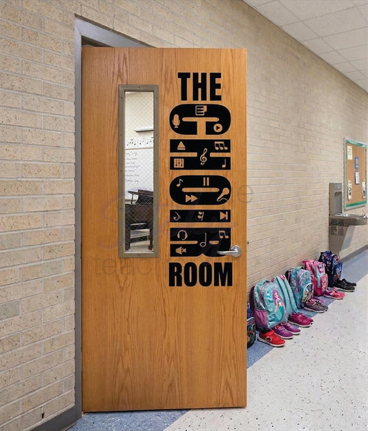 The CHOIR Room wall vinyl decal main view