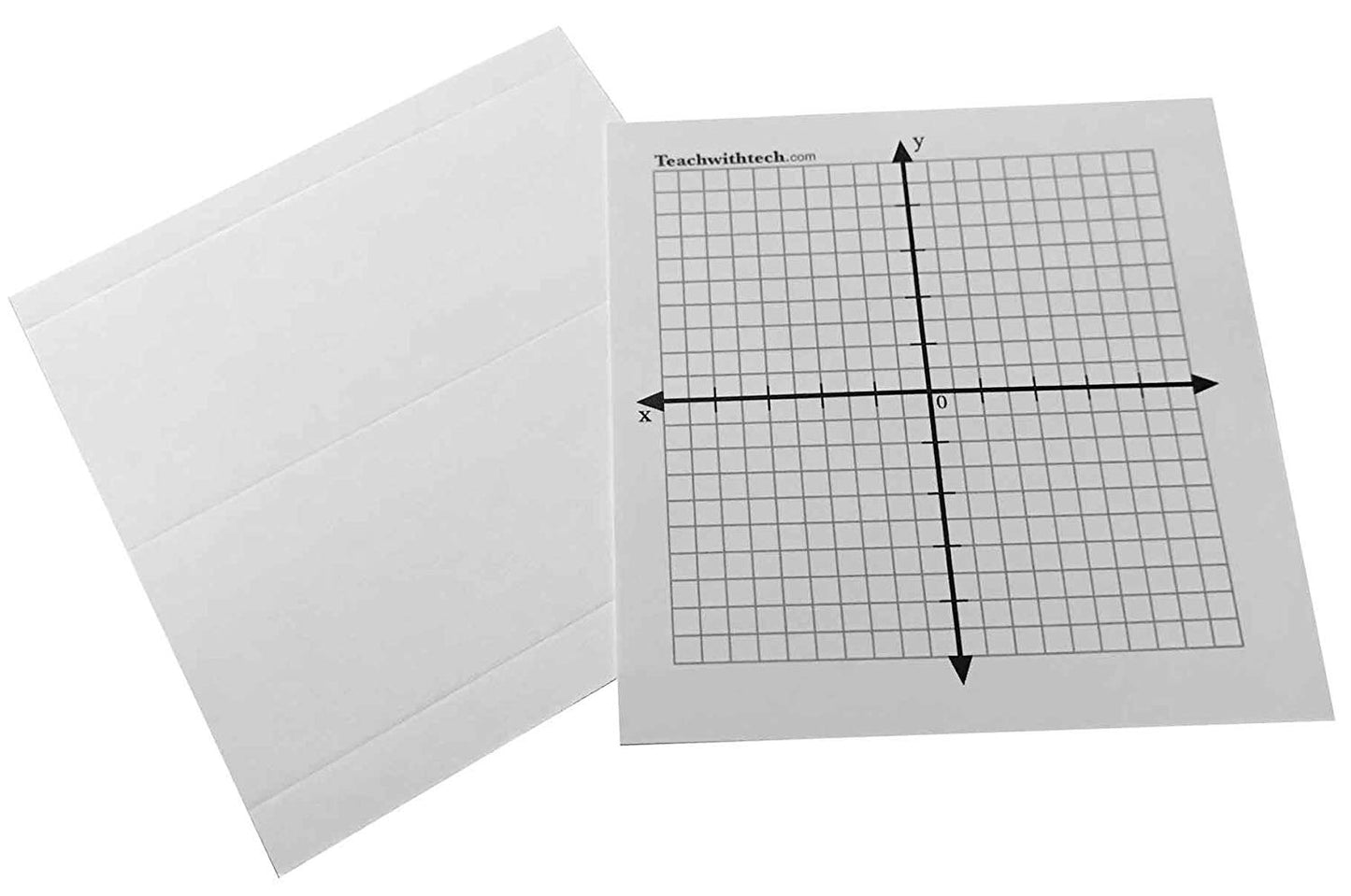 Coordinate Graph Sticker 3 IN. X 3 IN. with Crack and Peel Backing