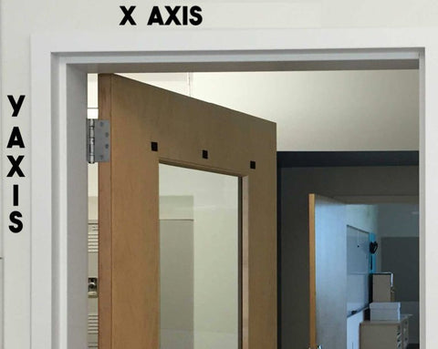 X Axis Y Axis Decal Classroom Decal Teacher Decal Classroom