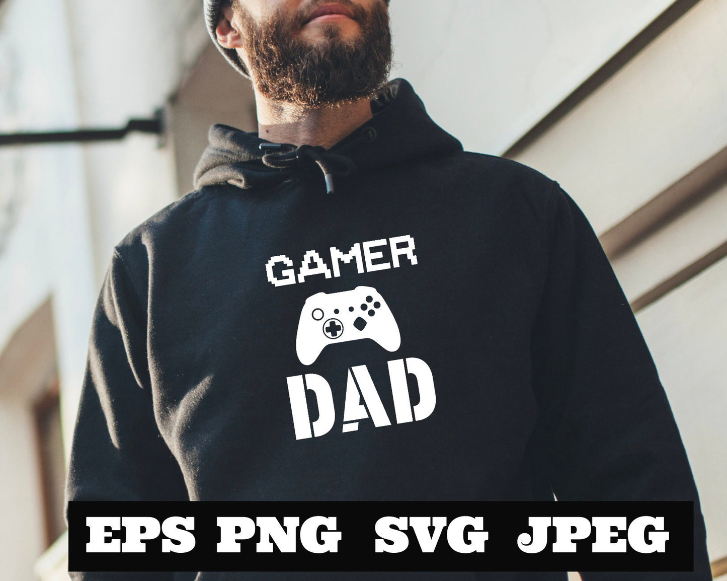 Gamer DAD SVG PNG jpeg, Father Svg, Father’s Day Svg, Dad Quote, Dad Designs Cricut Cut Files Silhouette T shirt Daddy Svg Dads Shirt hoodie